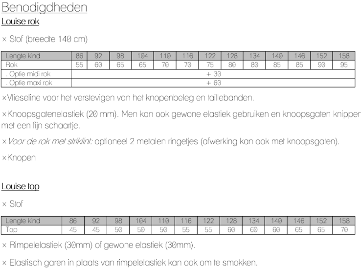 Iris May - Louise top en rok-2