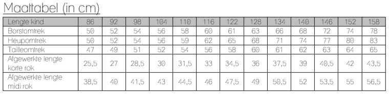 Iris May - Louise top en rok-3