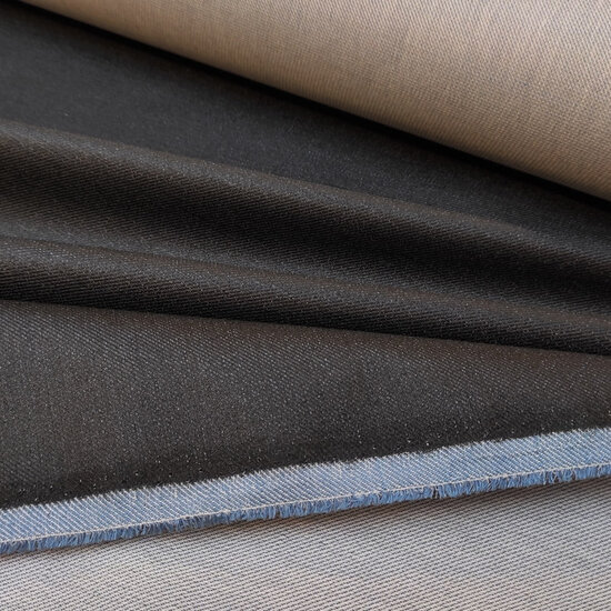 Jeans gecoat - Zwart-3