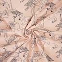 Jersey - Flamingo op zachtkoraal-2