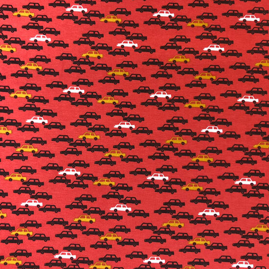 Jersey - Mini auto's op zachtrood-3