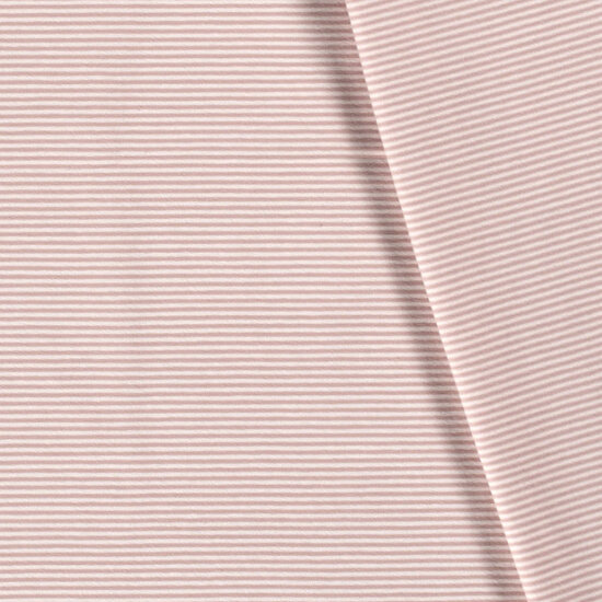Jersey - Mini stripes oudroze-2