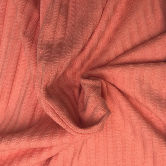 Jersey - Verticals pastelkoraal-2