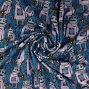 Jersey - Vuurwerkrobot op blauw-2