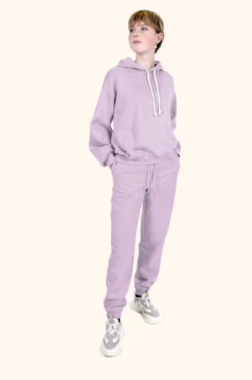 Joggingstof - Lila 142-2