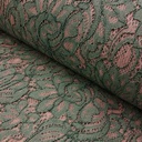 Kant - Bloemen oudroze en groen-2