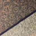 Kant - Paars met koper en gouden bloem-2