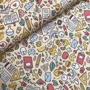 Katoen - Back to school op geel-2