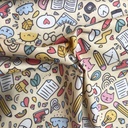 Katoen - Back to school op geel-3