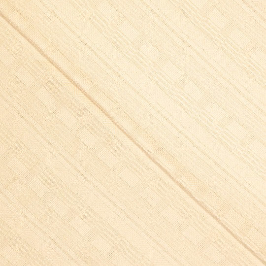 Katoen - Bohemian ecru met lijnenweving-2