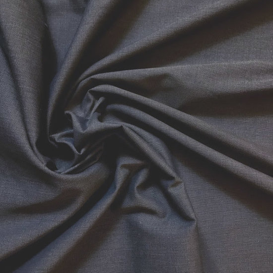 Katoen - Chambray hemd jeansblauw-2