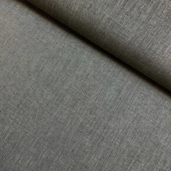 Katoen - Chambray hemd lichtgrijs-3