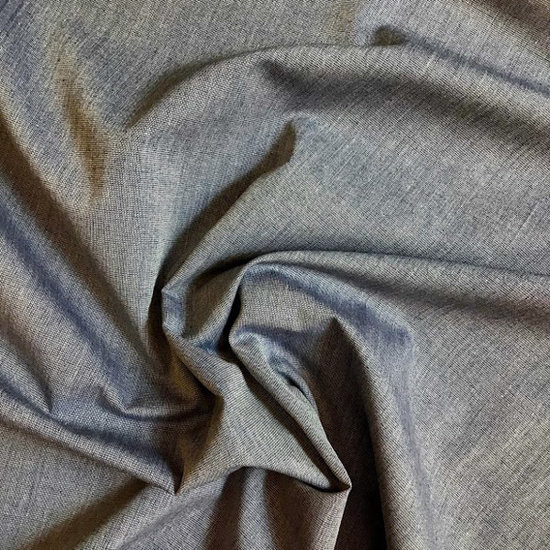 Katoen - Chambray hemd lichtjeans-3