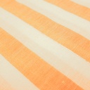 Katoen - Fibremood strepen warm geel-wit met zilver detail-2