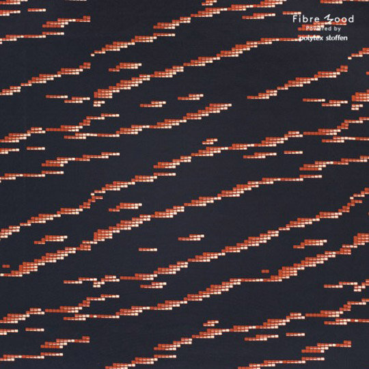 Katoen - Fibremood tetris roest navy a-4