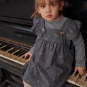 Katoen - Gouden ballerinaschoentjes-3