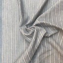 Katoen - Lichte denim met streep-3