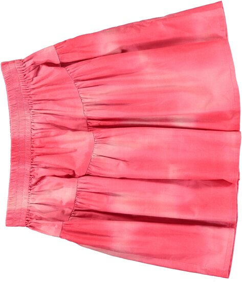 Katoen - Maan batik roze-rood-4