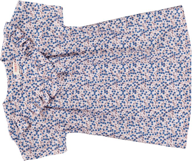 Katoen - Maan kersenbloesem blauwroze-2