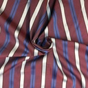 Katoen - Milano paars blauwe strepen-2