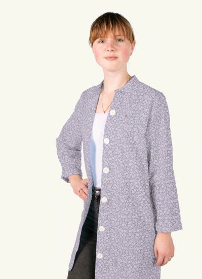 Katoen - Mille fleurs paars-3