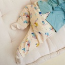 Katoen - Neushoorn sleutelt aan dino-2