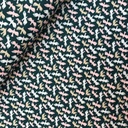 Katoen - Pastel zweefvogels op petrol-2