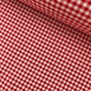 Katoen - rode vichy 280-2