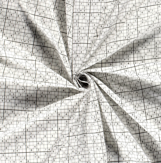 Katoen - Sudoku wit-2