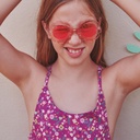 Katoen - Tropica flowers op donkerfuchsia-3