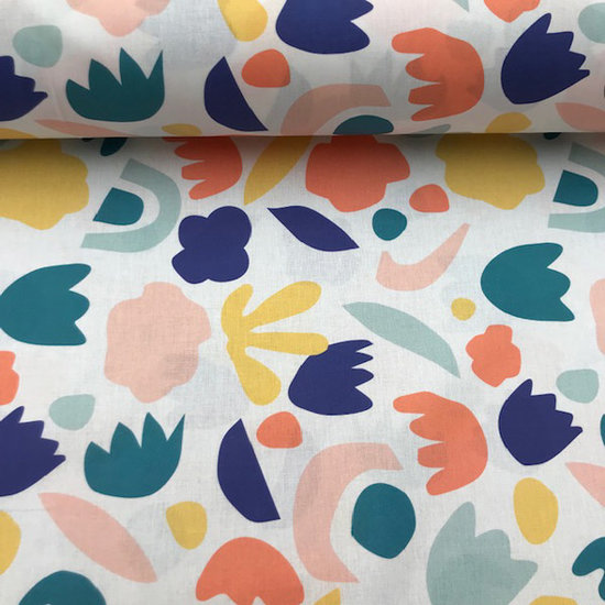 Katoen - Vrolijke vormen en kleuren-2