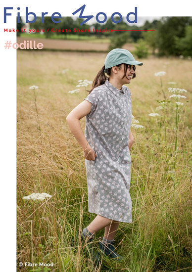 Katoen fibremood - Tijgerkop op streepjes-4