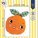 Kruissteekkussen kit - eva mouton sinaasappel-3