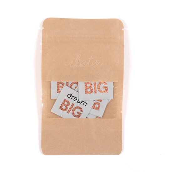 Label - Dream big ik (5 stuks)-2