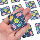 Label - Eye heart you blue (8 stuks)-2