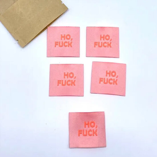 Label - Fluoroze ho fuck (5 stuks)-2