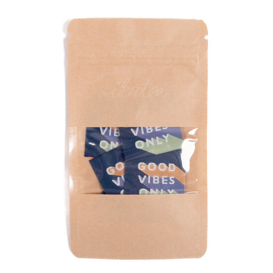 Label - Good vibes only ik(5 stuks)-2