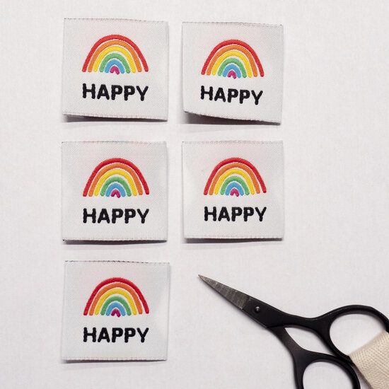 Label - Happy ik(5 stuks)-2