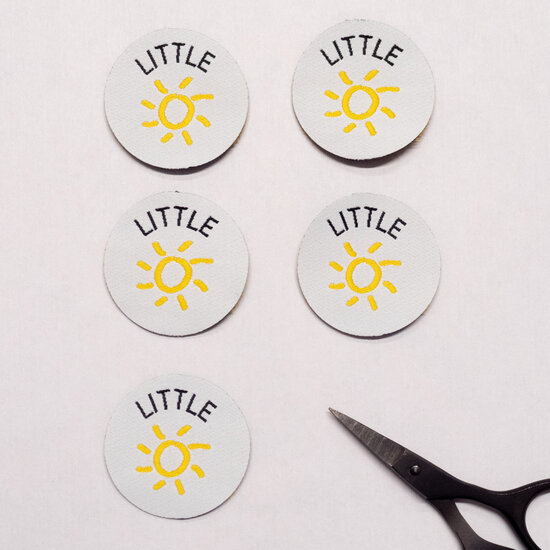 Label - little sunshine ik (5stuks)-2