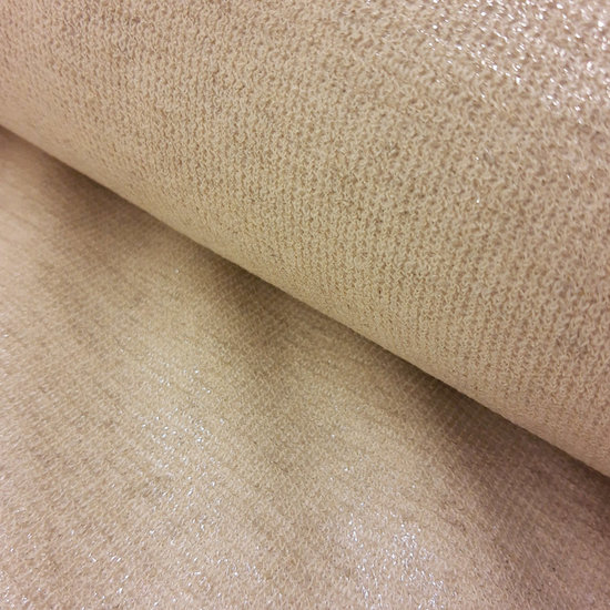 Lichte sweater - Beige met zilveren foliedruk-2