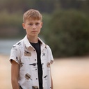 Linnen viscose - Playtime Ornithology-2