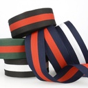 Lint strepen donkerblauw-wit-2