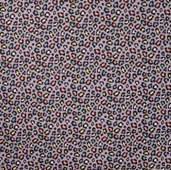 Lycra - Animal print lila-2