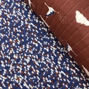 Matelasse doubleface - Ooievaar baksteenbruin-3