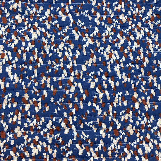 Matelasse doubleface - Ooievaar baksteenbruin-4