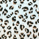 Matelasse gauze - Ecru leopard-3