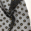 Mesh - Zwart met gouden bol-4