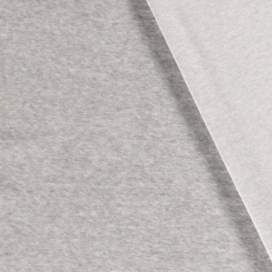 Nicky velours - Gemeleerd lichtgrijs 63-2