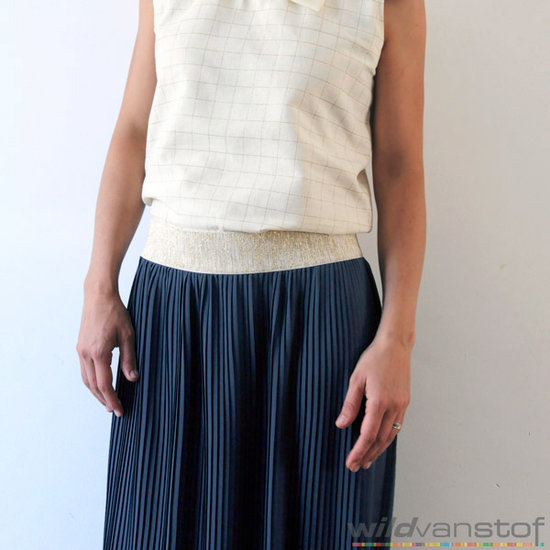 Plissé 10mm - ecru-2