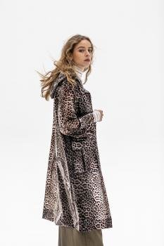 Regenmantelstof - Fibremood plastiek luipaard-2